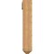 Ekena Millwork Imperial Arts and Crafts Smooth Bracket w/ Offset Brace, Western Red Cedar, 7 1/2"W x 40"D x 44"H BKT0806X40X44IMP03SWR - alternate 4